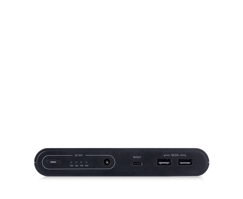Die I-Series Power Bank Draufsicht