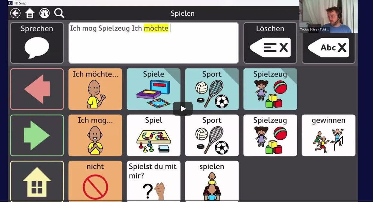TD Hörsaal - Mehrsprachigkeit in der Unterstützten Kommunikation