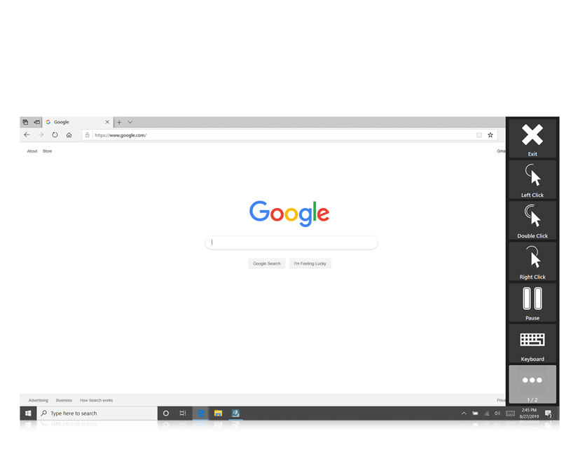 Tobii Dynavox Communicator 5 Internetsuche