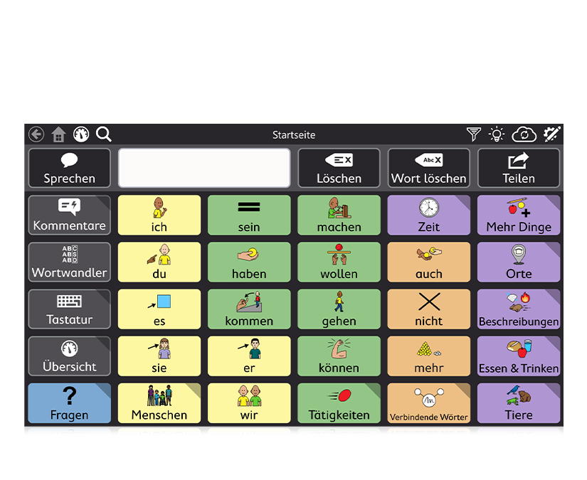 Tobii Dynavox TD Snap Motor Plan Seitenset