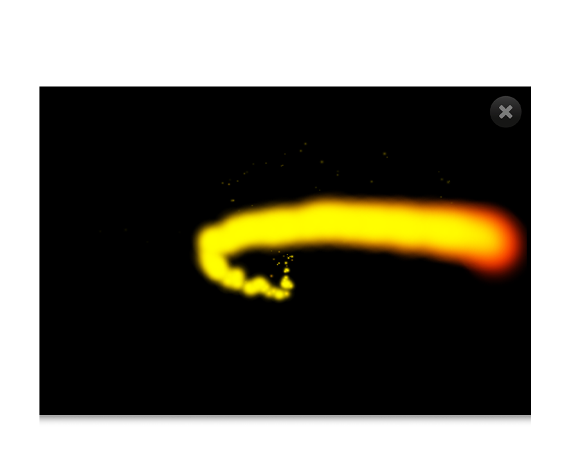 Screenshot von Sensory Eye FX 2 zum Üben des Blicks