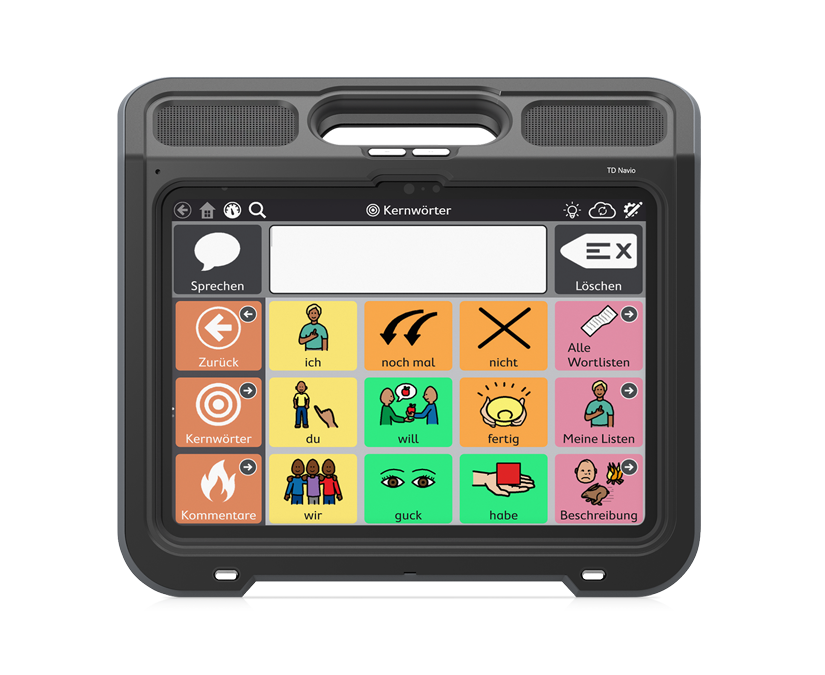 Das TD Navio Midi von Tobii Dynavox 