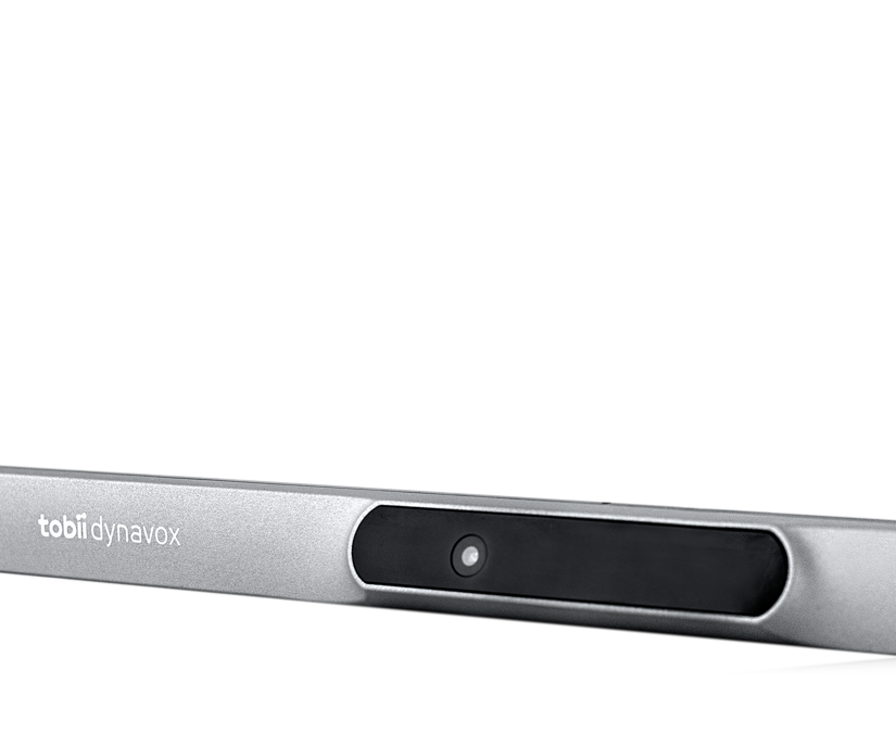 Nahwinkel auf Tobii Dynavox PCEye Eye Tracking